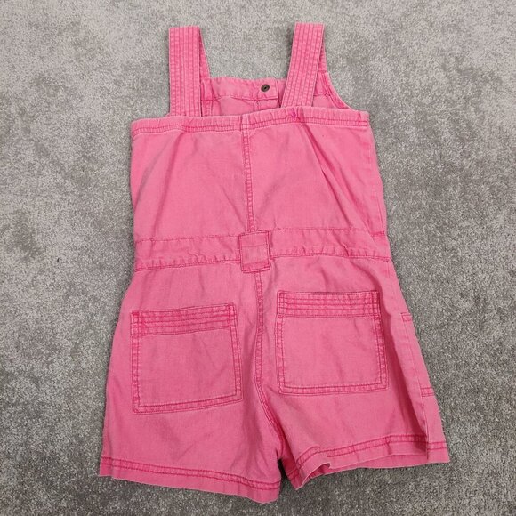 Gymboree Girl's Juniors Jumpsuit Size 9 Pink Linen Cotton Y2K Summer Barbiecore - Picture 4 of 7